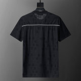 5A 26SS Breathable Knit Jacquard Fabric Spring T-Shirt