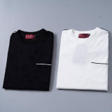 5A 26SS Breathable Knit Jacquard Fabric Spring T-Shirt