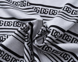 5A 26SS Breathable Knit Jacquard Fabric Spring T-Shirt