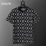 5A 26SS Breathable Knit Jacquard Fabric Spring T-Shirt