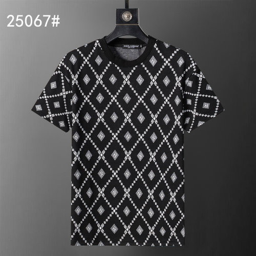 5A 26SS Breathable Knit Jacquard Fabric Spring T-Shirt
