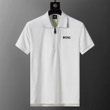 5A 26SS Breathable Knit Jacquard Fabric Spring Polo Shirt