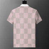 5A 26SS Breathable Knit Jacquard Fabric Spring Polo Shirt