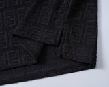 5A 26SS Breathable Knit Jacquard Fabric Spring Polo Shirt