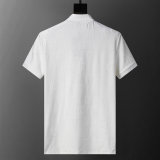 5A 26SS Breathable Knit Jacquard Fabric Spring Polo Shirt
