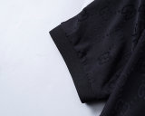 5A 26SS Breathable Knit Jacquard Fabric Spring Polo Shirt
