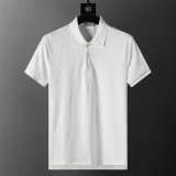 5A 26SS Breathable Knit Jacquard Fabric Spring Polo Shirt