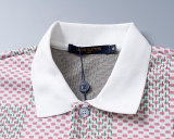 5A 26SS Breathable Knit Jacquard Fabric Spring Polo Shirt