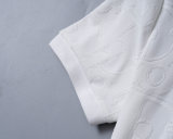 5A 26SS Breathable Knit Jacquard Fabric Spring Polo Shirt