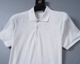 5A 26SS Breathable Knit Jacquard Fabric Spring Polo Shirt