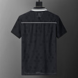 5A 26SS Breathable Knit Jacquard Fabric Spring Polo Shirt