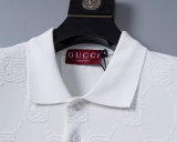 5A 26SS Breathable Knit Jacquard Fabric Spring Polo Shirt