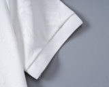 5A 26SS Breathable Knit Jacquard Fabric Spring Polo Shirt