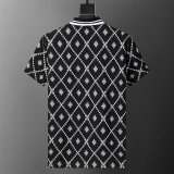 5A 26SS Breathable Knit Jacquard Fabric Spring Polo Shirt