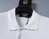 5A 26SS Breathable Knit Jacquard Fabric Spring Polo Shirt