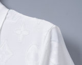 5A 26SS Breathable Knit Jacquard Fabric Spring Polo Shirt