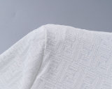 5A 26SS Breathable Knit Jacquard Fabric Spring Polo Shirt
