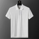 5A 26SS Breathable Knit Jacquard Fabric Spring Polo Shirt