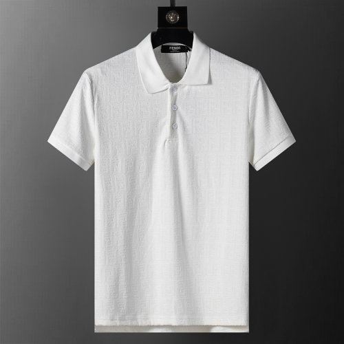 5A 26SS Breathable Knit Jacquard Fabric Spring Polo Shirt