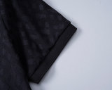 5A 26SS Breathable Knit Jacquard Fabric Spring Polo Shirt