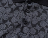 5A 26SS Breathable Knit Jacquard Fabric Spring Polo Shirt