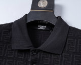 5A 26SS Breathable Knit Jacquard Fabric Spring Polo Shirt