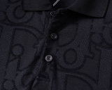 5A 26SS Breathable Knit Jacquard Fabric Spring Polo Shirt