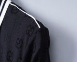 5A 26SS Breathable Knit Jacquard Fabric Spring Polo Shirt