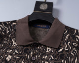 5A 26SS Breathable Knit Jacquard Fabric Spring Polo Shirt