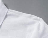 5A 26SS Rayon Flock Printing Spring Polo Shirt
