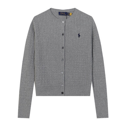 Original Women Cable-Knit Cotton Crewneck Cardigan