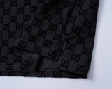 5A 26SS Rayon Flock Printing Spring Polo Shirt