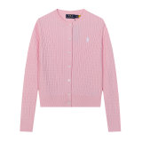 Original Women Cable-Knit Cotton Crewneck Cardigan