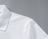 5A 26SS Rayon Flock Printing Spring Polo Shirt