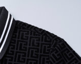 5A 26SS Rayon Flock Printing Spring Polo Shirt