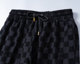 5A 26SS Rayon Flock Printing Shorts Men's Summer