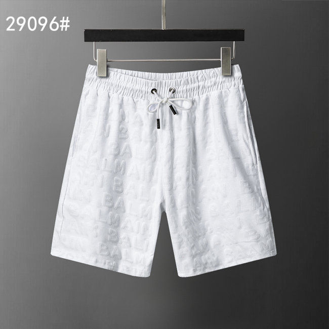 5A 26SS Men's White Letter Jacquard Casual Shorts - Luxury Designer Drawstring Shorts