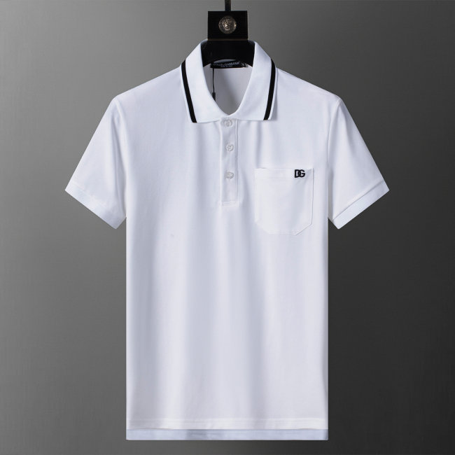5A 26SS Solid Color Spring Polo Shirt