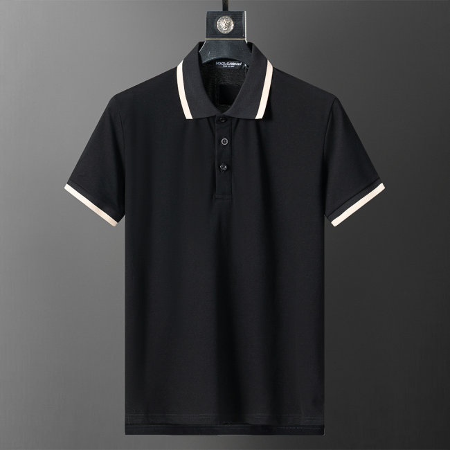5A 26SS Solid Color Spring Polo Shirt