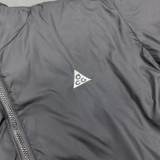 5A ACG Reversible Padded Jacket  Embroidered Logo Men's Winter Puffer Coat Black