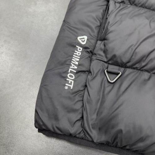 5A ACG Reversible Padded Jacket  Embroidered Logo Men's Winter Puffer Coat Black