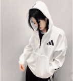 Original ZNE Black Label Zip Hoodie Men's  Air Layer Fabric for Lightweight Warmth & Street Style