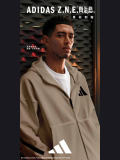 Original ZNE Black Label Zip Hoodie Men's  Air Layer Fabric for Lightweight Warmth & Street Style