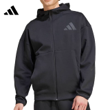 Original ZNE Black Label Zip Hoodie Men's  Air Layer Fabric for Lightweight Warmth & Street Style
