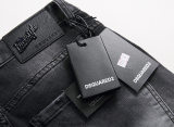 Print Casual Stretch body building Jeans black 1056