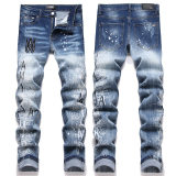 5A Slim Fit Stretch Jeans Versatile Men's Trousers Blue