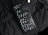 5A Slim Fit Stretch Jeans Embroidered Versatile Men's Pants Black