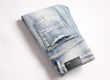 5A Slim Fit Stretch Jeans Vintage Ripped Versatile Men's Pants