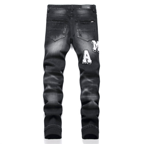 5A Slim Fit Stretch Jeans Retro Versatile Men's Pants Black
