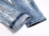 5A Slim Fit Stretch Jeans Versatile Men's Trousers Blue